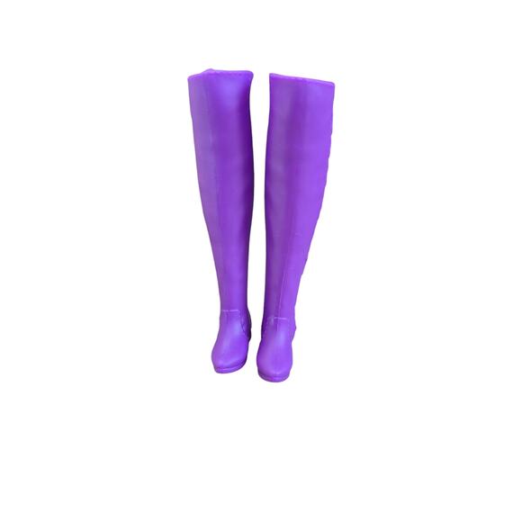 Pre-owned Barbie Cutie Reveal Snowflake Sparkle Owl Doll Purple Boots MTHJL62 - Picture 3 of 4